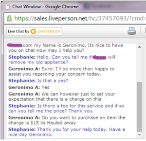Online customer service chat at DogandAbeer.com