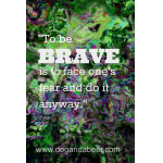 Being Brave #BFAT MESSAGE
